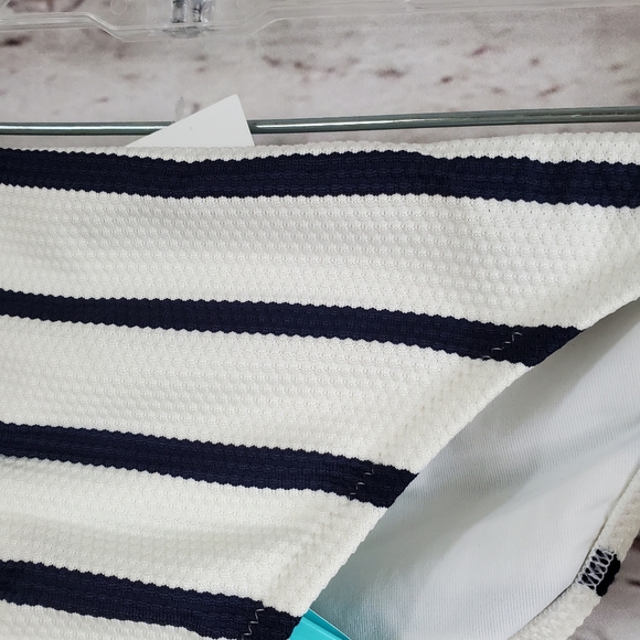 NWT Melissa Odabash side tie striped bikini bottom - Picture 5 of 8